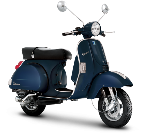 Vespa PX 125 blu midnight
